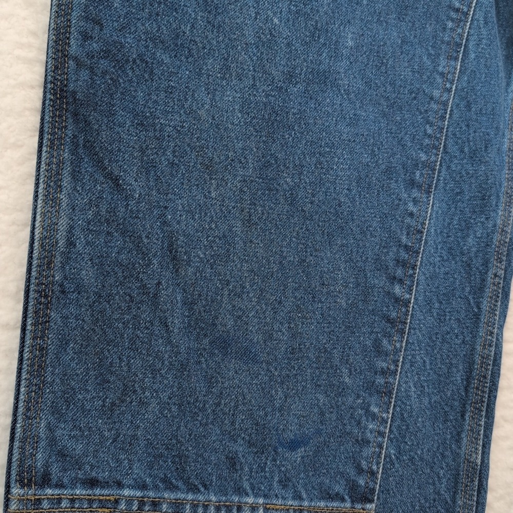 Carhartt Double Knee Pants Mens 42x30 Blue B73 DST Loose Original Fit - Picture 3 of 9